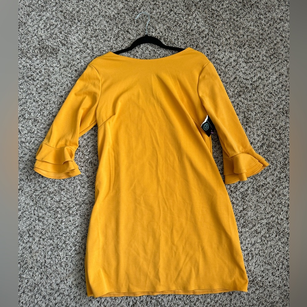 Beautiful mustard dress